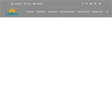 Tablet Screenshot of costamaya.com